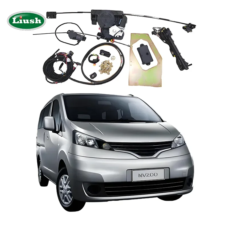 

Liush для Nissan NV модифицированная электрическая средняя дверь, двусторонняя средняя дверь с переключателем управления ключом, средняя дверь электромобиля