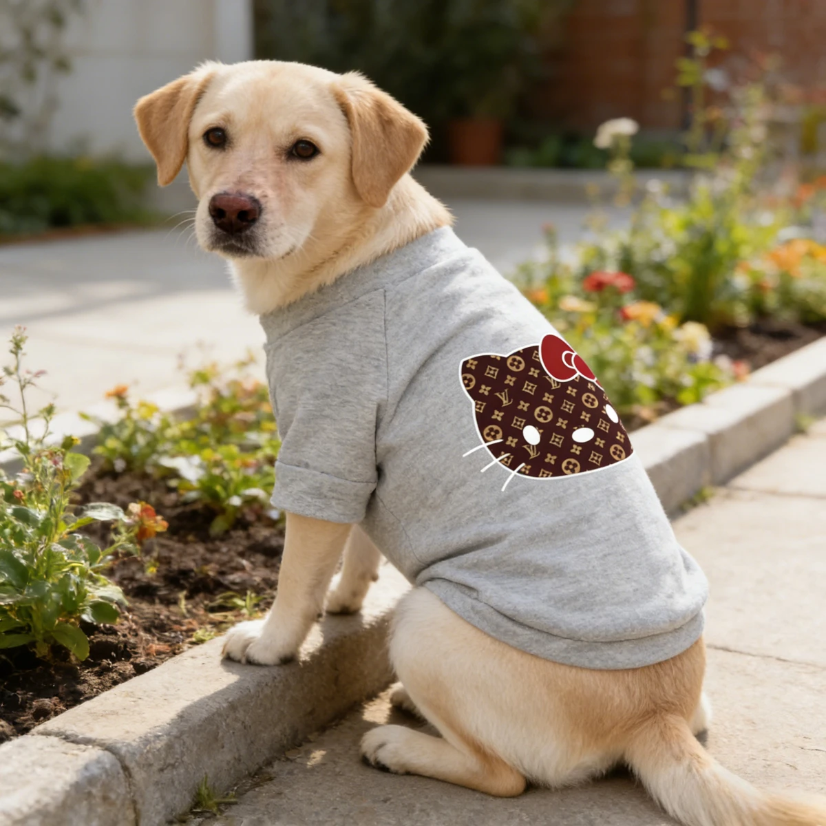Adorable Style Top for Small Dogs: Bichon / Pomeranian Lightweight Breathable Pet Hoodie (Spring/Summer)