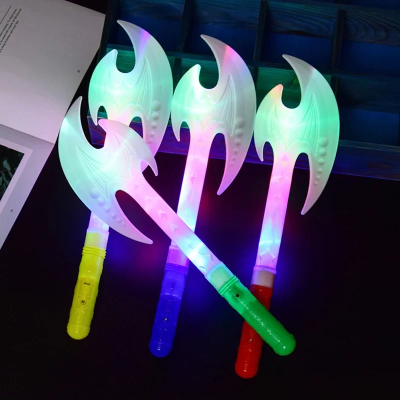 Spada di plastica luminosa a LED Illumina i giocattoli Bastoni lampeggianti Design Fornitura per feste Bambini Regalo di compleanno per bambini Giocattoli luminosi a LED