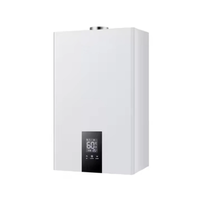 Caldera de gas combinada montada en la pared: calentador de agua de propano y sistema de calefacción central (eficiente energético, diseño compacto, fácil instalación)