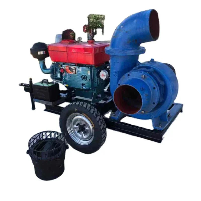 High Flow 6 8 Water Pump Diesel Irrigation Pump