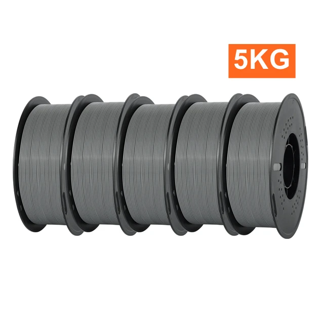 KINGROON PLA-filament 1,75 mm 5/10 kg pla kunststof voor 3D-printer, standaard 1 kg / rol 3D-printfilamenten mix kleur lokale verzending
