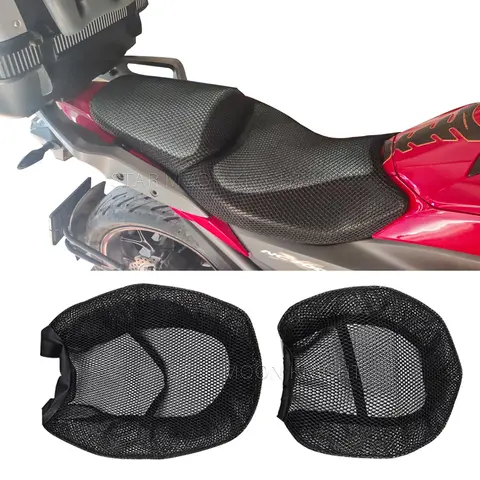 3D Mesh Seat Cover For Honda NC750 X NC750X NC700X NC700XD NC700S Motorcycle Anti-Slip Nylon Fabric Seat Cushion