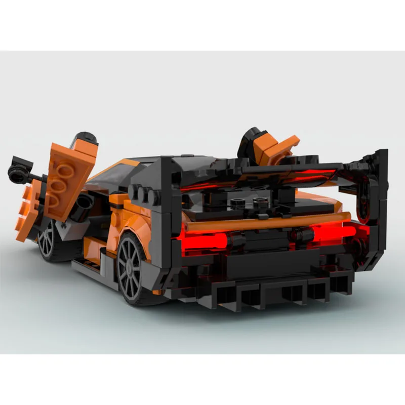 

MOC-233844 City Classic New Sports Supercar Building Blocks Model, 326 Parts, Creative Birthday Toy Gift for Boys and Children