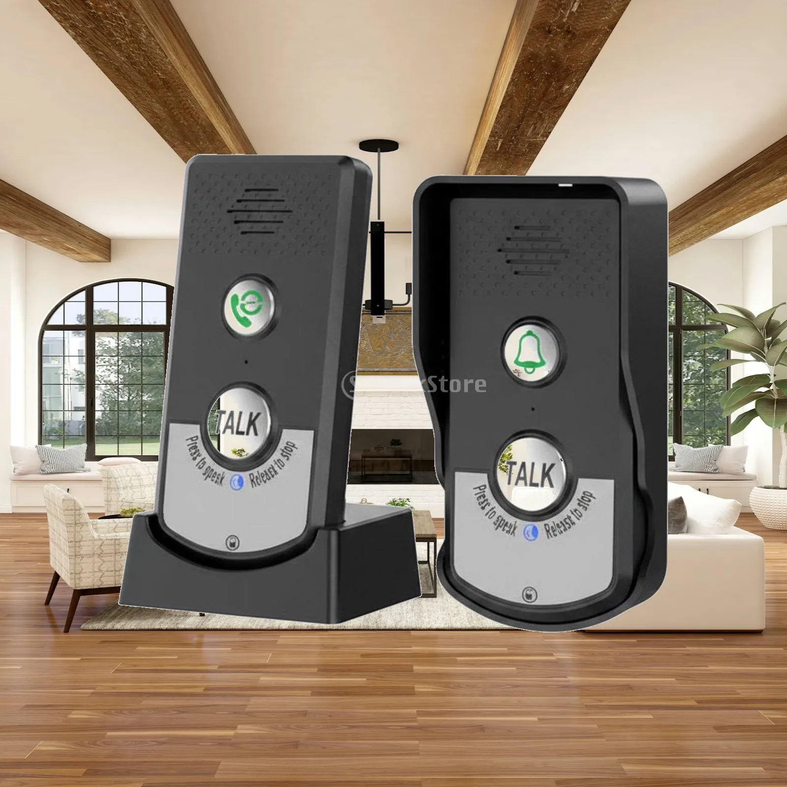 Communication Device Entry Chime No Internet Connection Needed Needed Bidirectional Voice Entry Chime Easy to Install Door