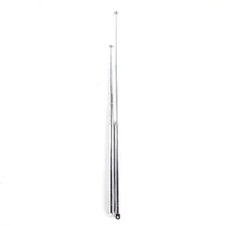 1 X 10 Section Extra Long Stainless Steel Telescopic Tie Rod Antenna FM FM Radio Super Signal With Copper Flat Head Accessories