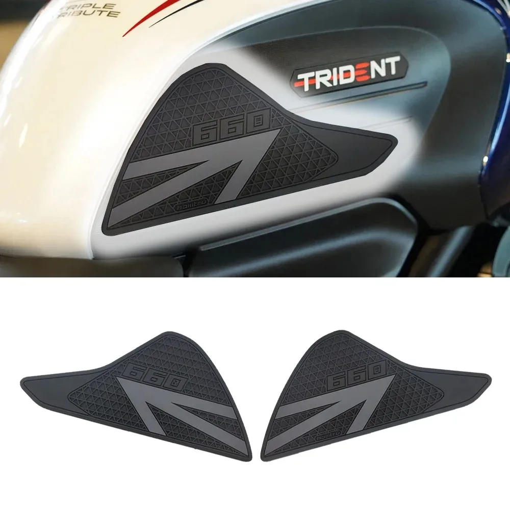 

Motorcycle Fuel Tank Side Anti-skid Protective Sticker For Triumph Trident 660 2021-2025