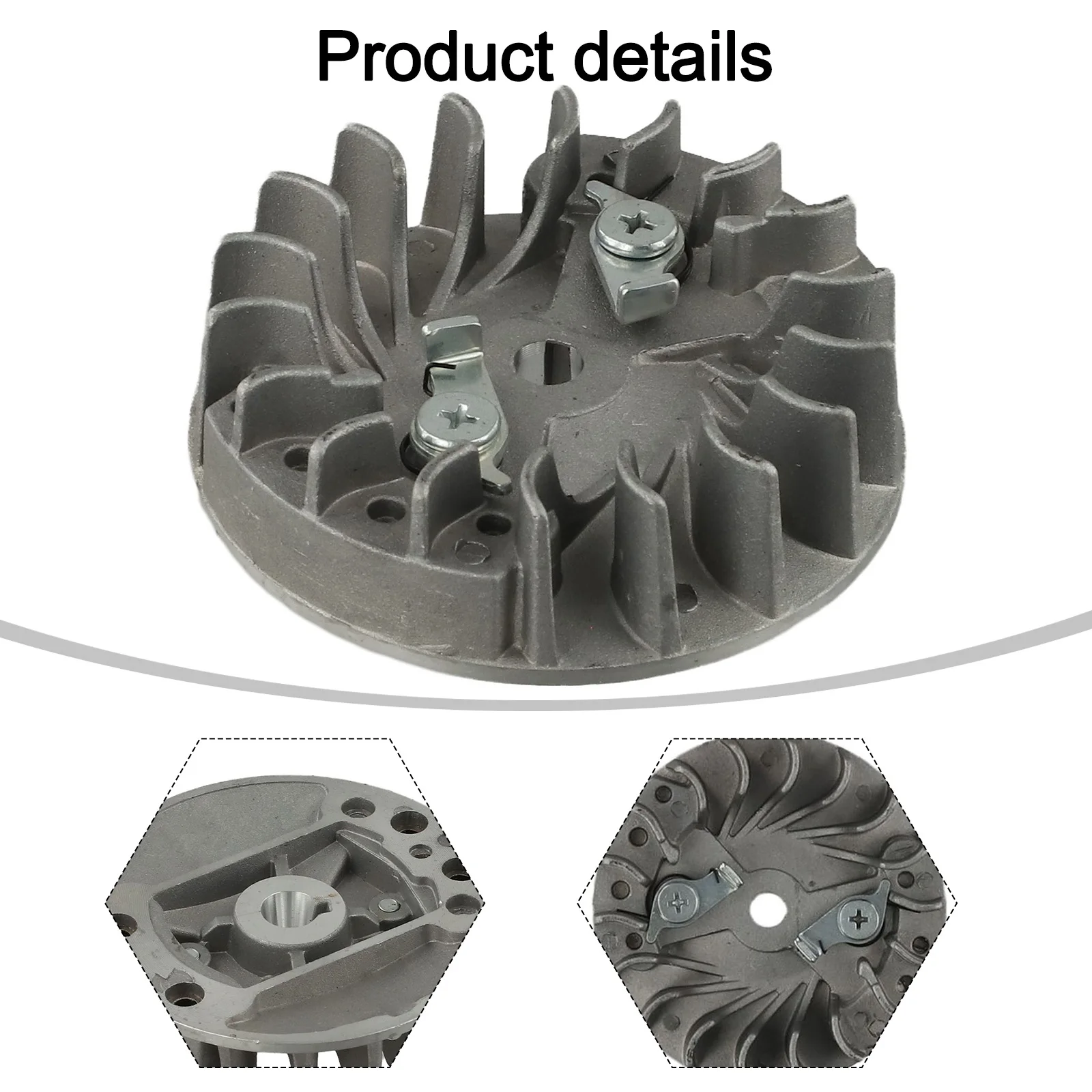 Cuts Through Tough Jobs Flywheel & Starter Mechanism Designed to Enhance Performance on Standard Sized Chainsaws