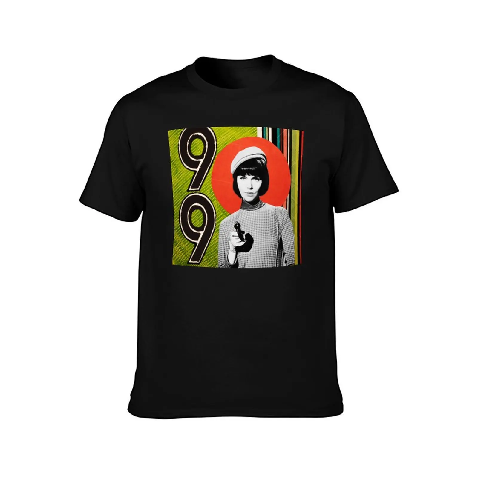 Agent 99 T-Shirt Basic Casual Short Sleeve Cotton Shirt T-Shirt