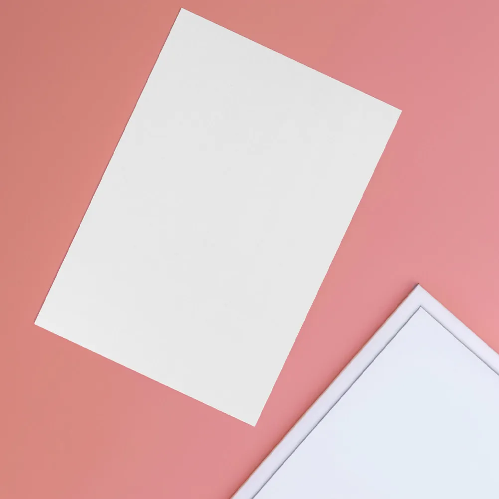 50Pcs Watercolor Pad for Smooth Heavyweight Paper Perfect for Finger Painting Water Transfer Technique Drawing Art