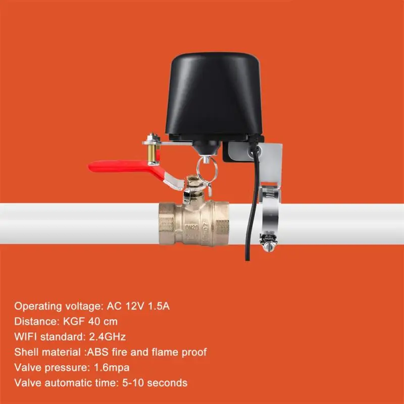 Tuya Smart WiFi Water Valve Zigbee Gas Valve Timer Garden Smart Faucet Controller Support Alexa Google Assistant Smartlife