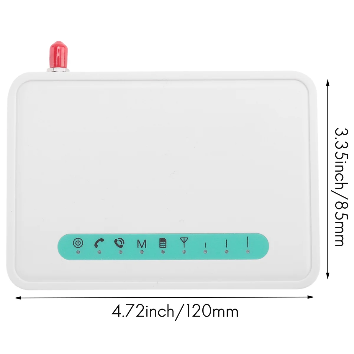 Terminal inalámbrico fijo de cuatro bandas, tarjeta SIM GSM, línea telefónica, marcador de llamadas de escritorio, GSM850/900/1800/1900MHZ, enchufe europeo