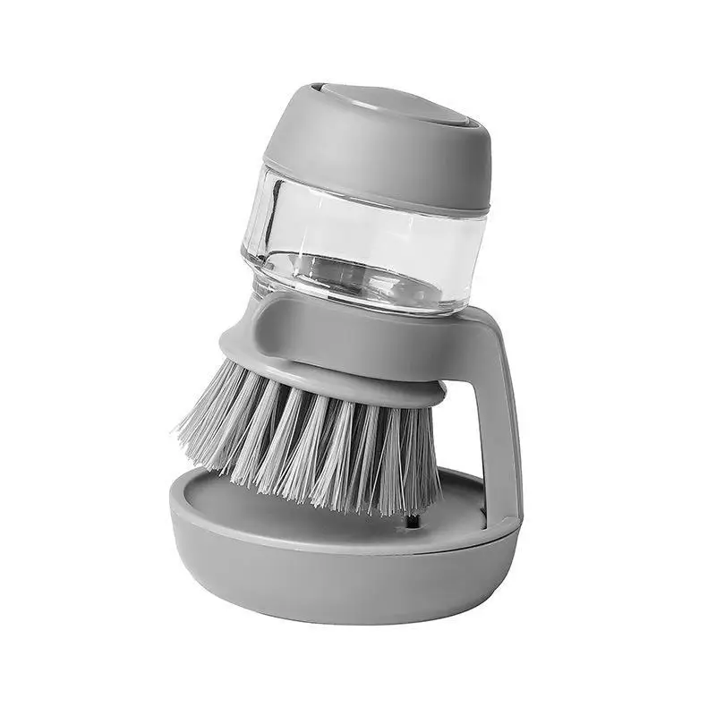 New Brush Pot Kitchen Accessories Pot Cleaning Tool Brush Decontamination Descaling Dishwashing Non-greasy Brush Pot Brush