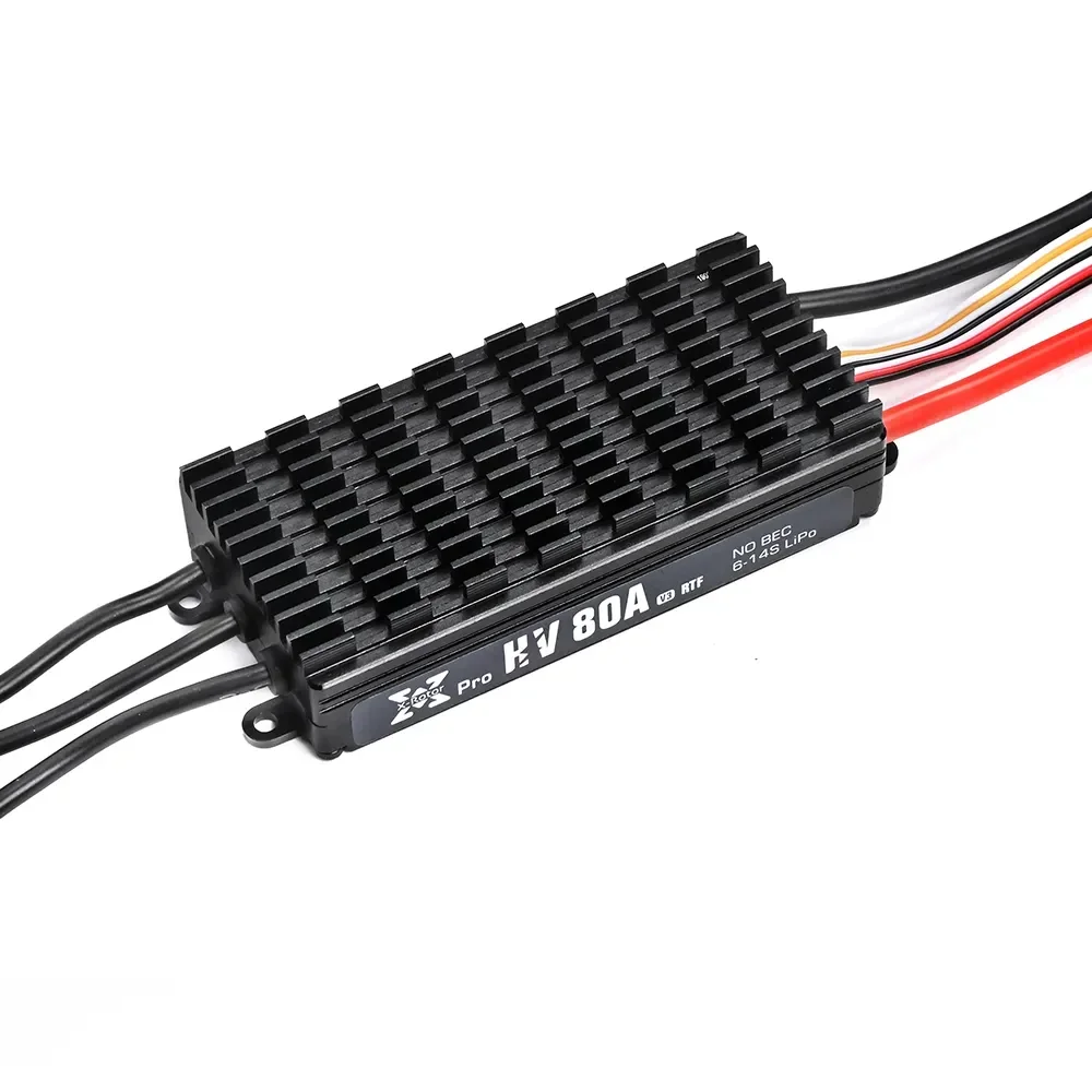 

Xrotor 80A (6-14S) Brushless Motor Controller Regulator