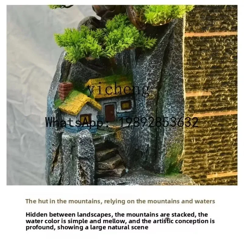 X-A2    rockery circulating water ornament living room courtyard opening housewarming creative water feature