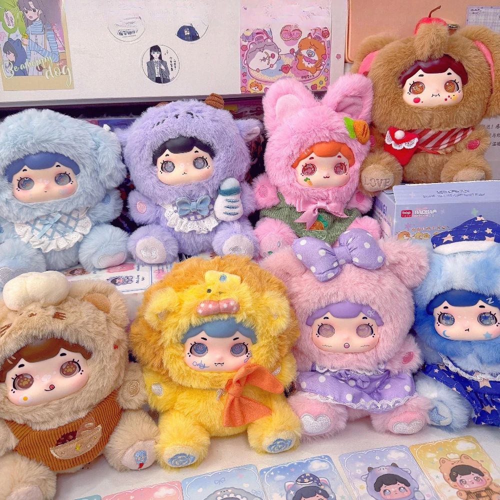 

Cute Fluffy Blind Box Kawaii Mystery Box Action Figure Anime Doll Surprise Bag Collection Model Pendant Keychain Girl Gift