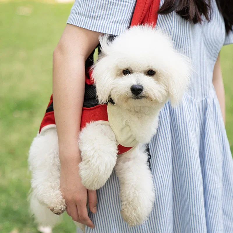 Pet Dog Carrier Bag Front Dog Carrier Backpacks Portable Pet Bags Adjustable Hands Free Dog Backpack Carrier for Small Dogs Cats