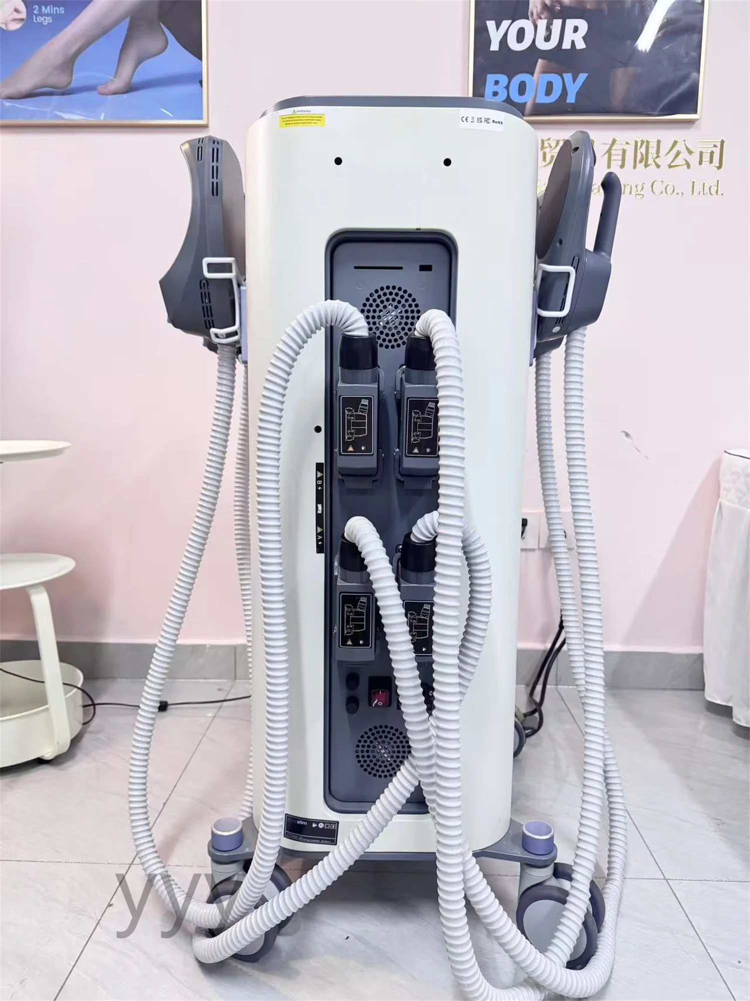 MYOslim Body Sculpt Machine RF Sculpting Muscle Stimulation Burning Fat 6500W Slimming Weight Loss Equipment MYOslim HI-EMT