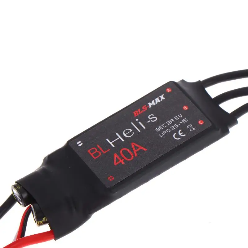 1pc Brushless ESC 30A 40A High Voltage Bidirectional 2 4S BEC Easy Installation for RC Car Trucks Hobbyist Electronic Component