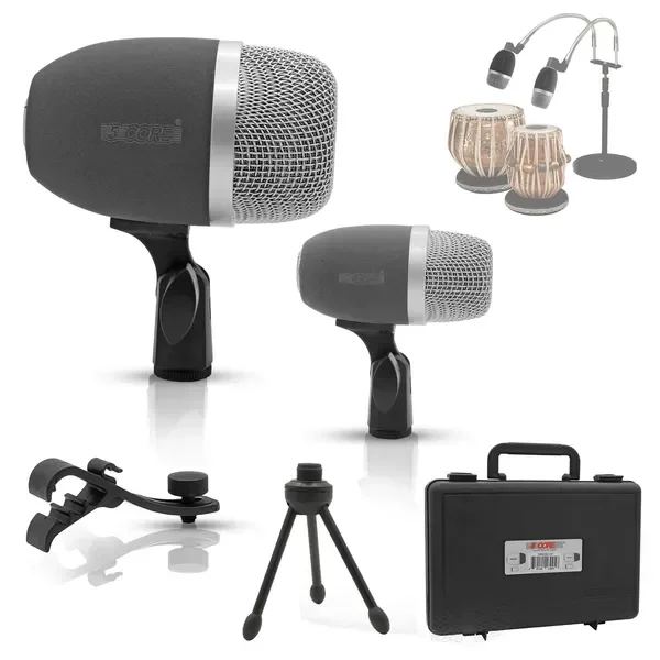 

Микрофонный комплект Tabla Mic для индийских инструментов: Баян, Даян, Долак, Мридангам (однонаправленный)