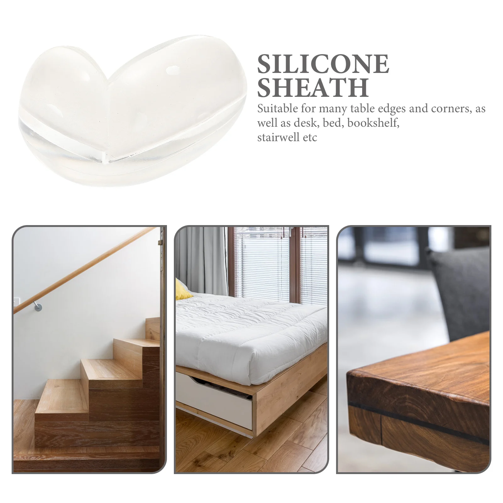 

20 шт., угловые ограждения для мебели, премиальный ПВХ материал, детские бамперы для домашней безопасности, угловые ограждения, детские защитные бамперы