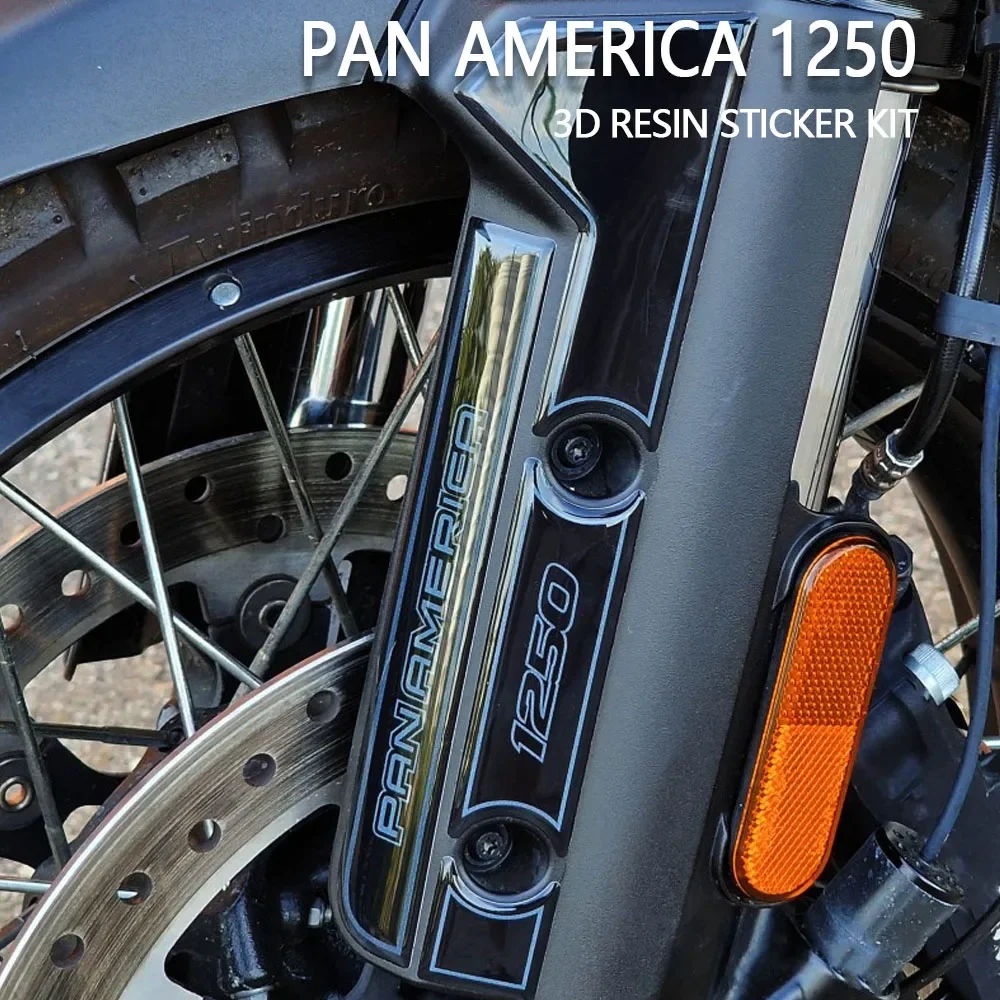 Para harley pan america 1250 panamérica 1250 2020-2023 3d gel resina epóxi adesivo tanque almofada kit de proteção