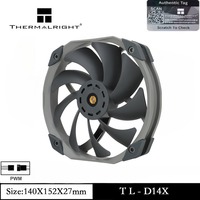 Thermalright TL-D14X 1/3/5 PCS 140mm Case Fan 4 Pin PWM Silent Computer S-FDB Bearing Included Up To 1500RPM CPU Cooler Fan