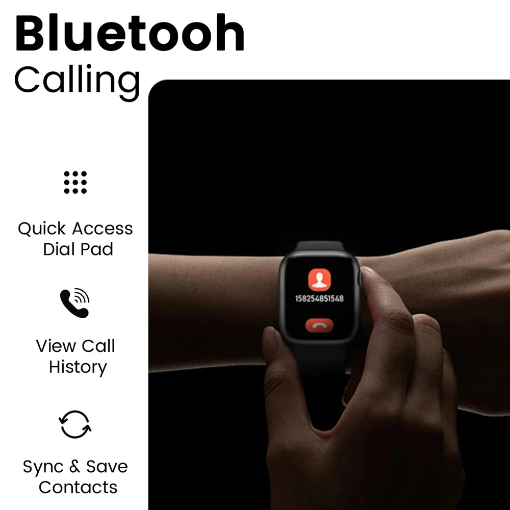 Smart Watch 2026 Wireless Charging Bluetooth Call Heart Rate Monitor Fitness Tracker Business Gift for Men Women