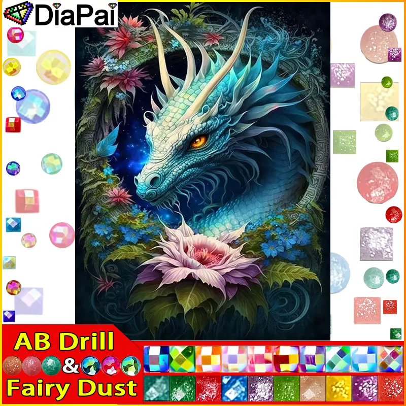 DIAPAI Fairy Dust AB Full Diamond Embroidery 