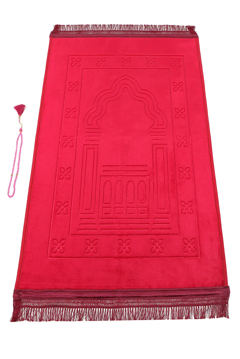 

IQRAH Deluxe Soft Seccade-Red