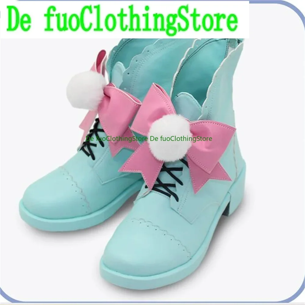 Defuo ﻿ Epel Twisted Wonderland Scarpe Cosplay Stivali Gioco di Natale Anime Halloween DefuoClothing Negozio di scarpe