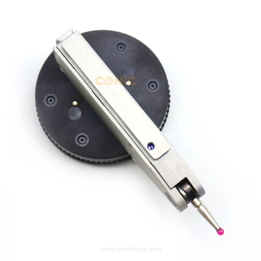 Mitutoyo 0-0.14mmx0.001mm Large Micron Dial Test Indicator with Ruby Ball Head 513-471-10E