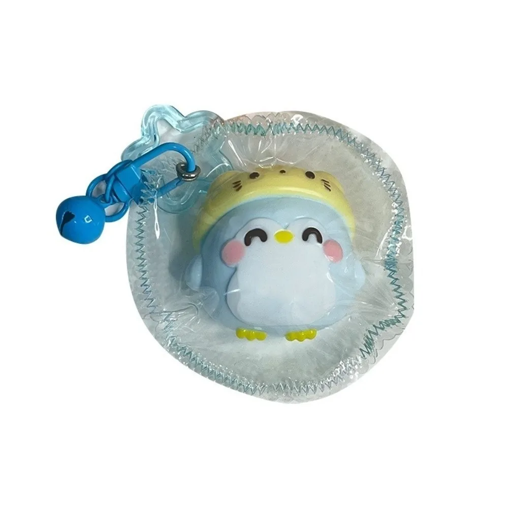 Slow Rising Penguin Squeeze Silicone Material Soft Texture Penguin Squishy Cream Mud Feel Compact Size Penguin Fidget