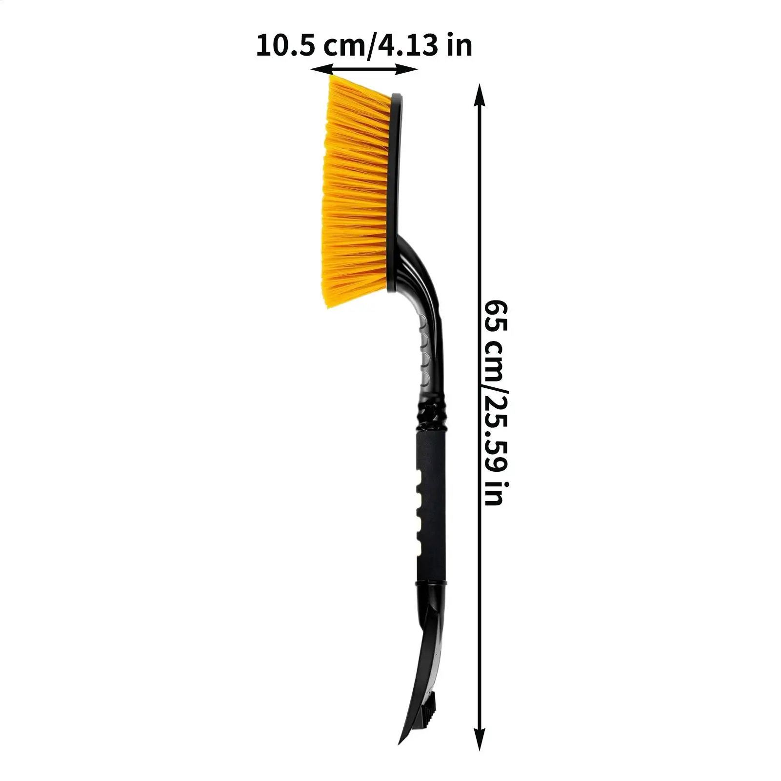 Car Windshield Snow Brush Windshield Ice Scraper Snow Brush Exterior Cleaning Tool Winter Shovel For Hood Doors Roof Mirrors