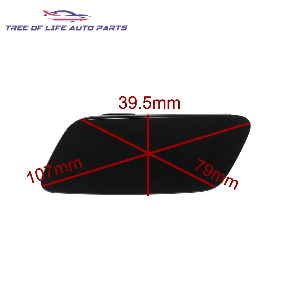 New Front Headlight Washer Cover Headlamp Spray Nozzle Jet Cap For VW Passat CC 2013-2017 35D955110A 35D955109A 35D955109AGRU