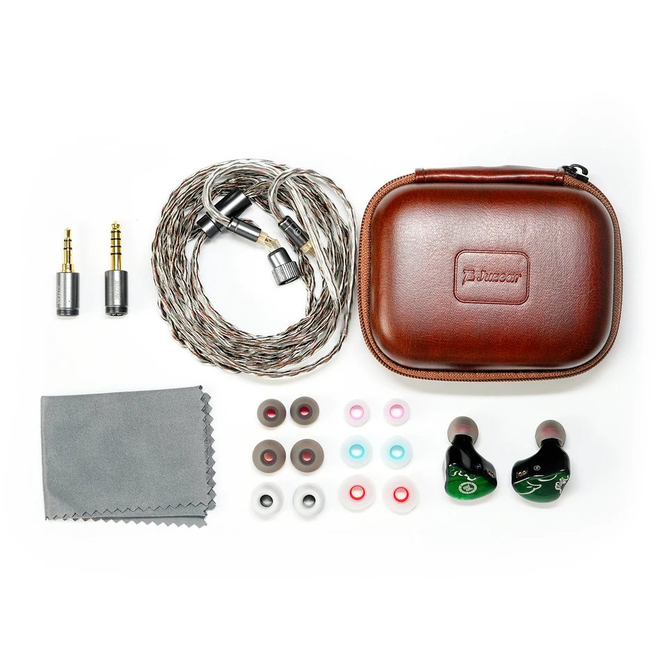 JUZEAR x Z Reviews Defiant 1DD+3BA Hybrid In-ear Earphones 3-Way