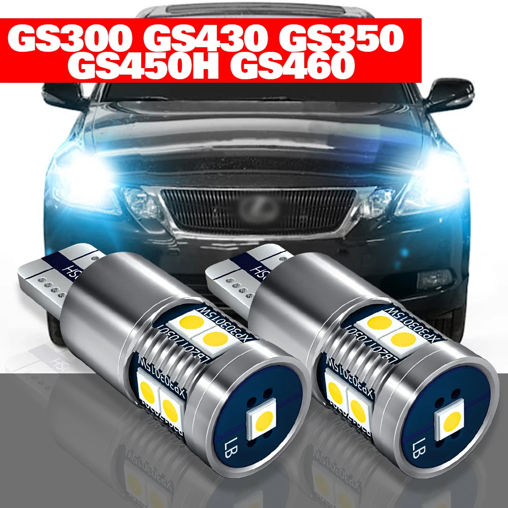 

For Lexus GS300 GS430 GS350 GS450H GS460 1997-2011 Accessories 2pcs LED Parking Light Clearance Lamp 2005 2006 2007 2008 2009 20