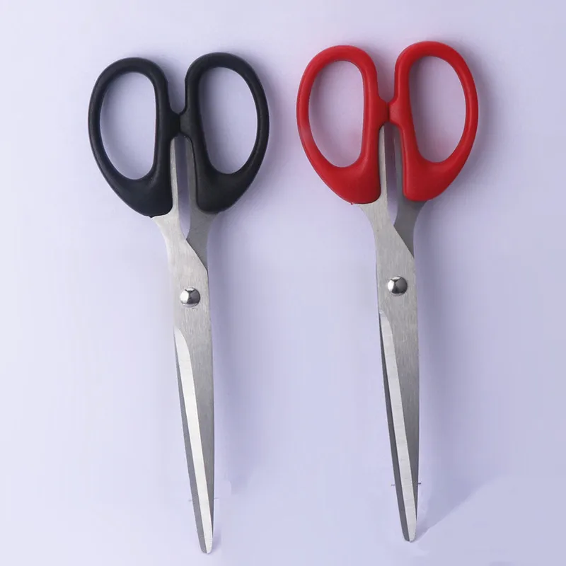 New Stainless Steel Scissors Student Stationery Scissors Multi-Purpose Handmade Paper Cuttings Small Scissors Thread Scissors