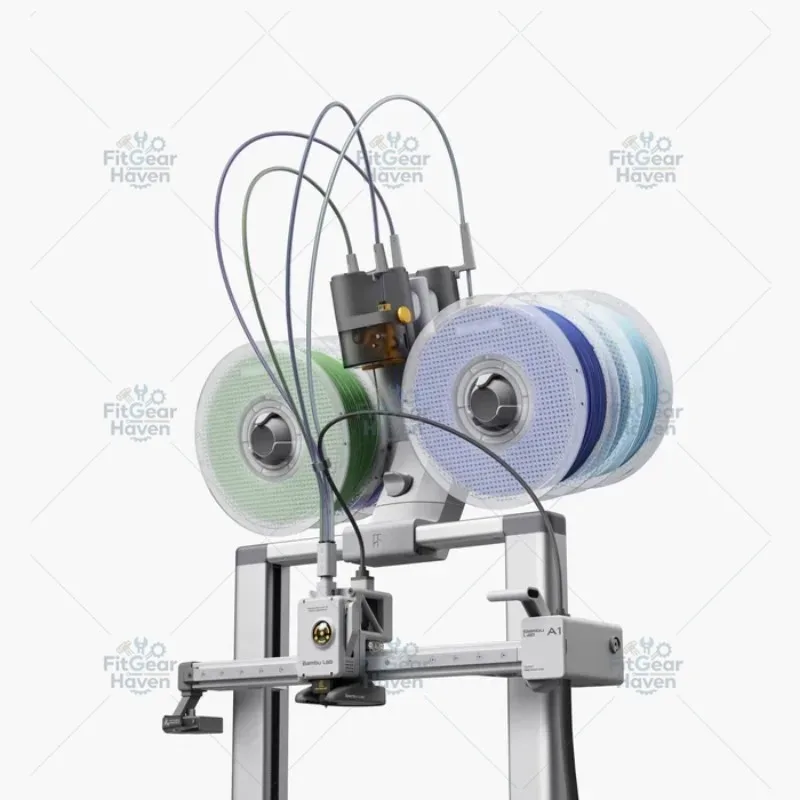 3D Printer Automatic Multi-Material Feeding System with Top Screw Bag