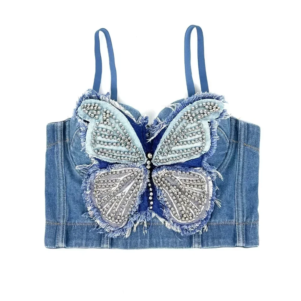 Y2k Tops Vintage Fashion Clothes Shirt Corset Streetwear Party Club Stage Show Camis Tees Sexy Hotsweet Tank Top Women Clothing