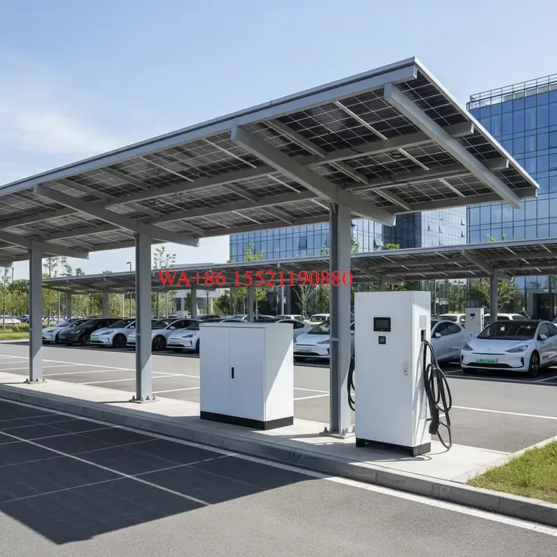 WMWMNU 100kW All In One DC Solar PV Battery ESS EV Charger New Condition Electric Car Charging Station Renewable Energy