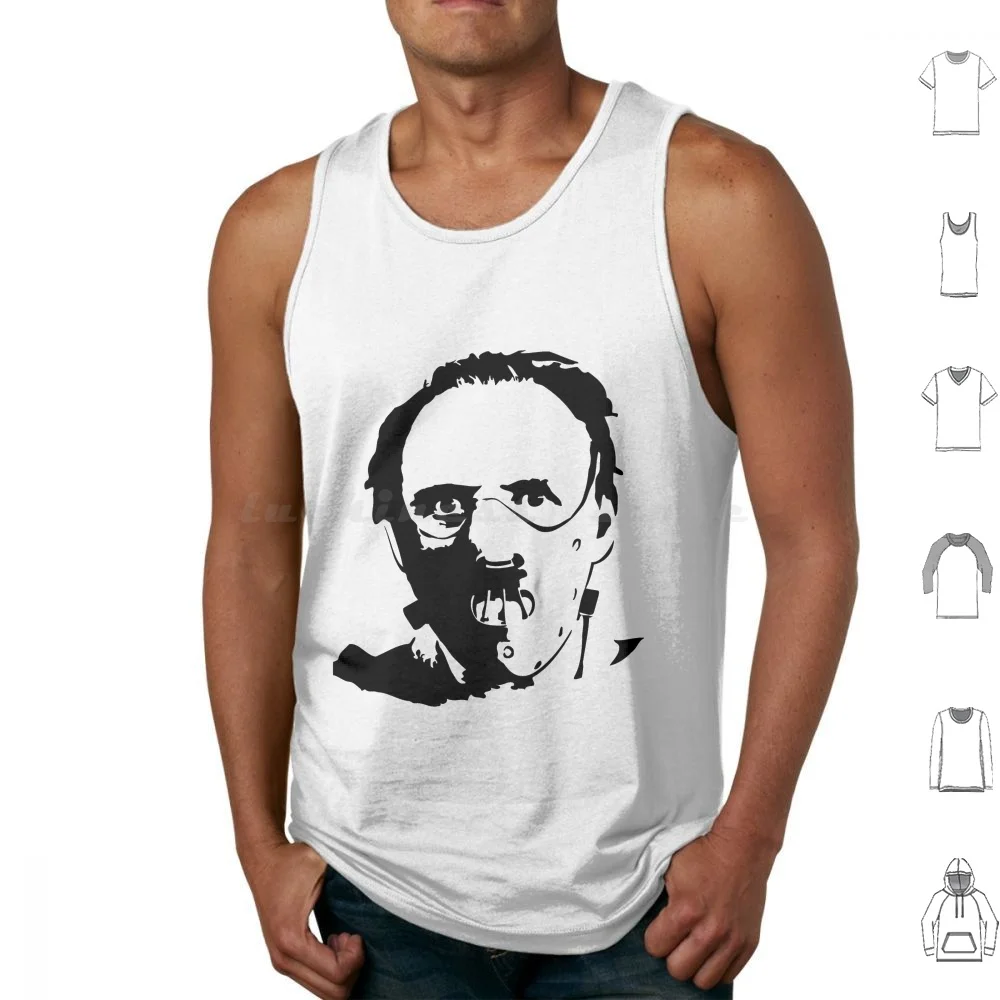 Hannibal Lecter Tank Tops Vest Sleeveless Hannibal Hannibal Lecter Silence Of The Lambs Clarice Starling Will Anthony Hopkins