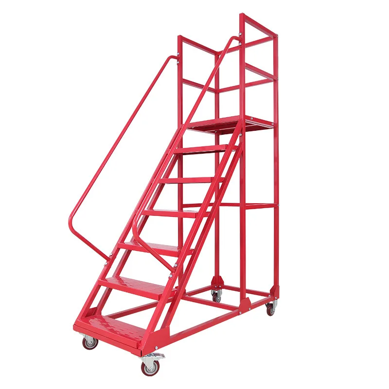 Yjq supermarket tally and pick up freight elevator, attic freight elevator feeding ladder, movable climbing car