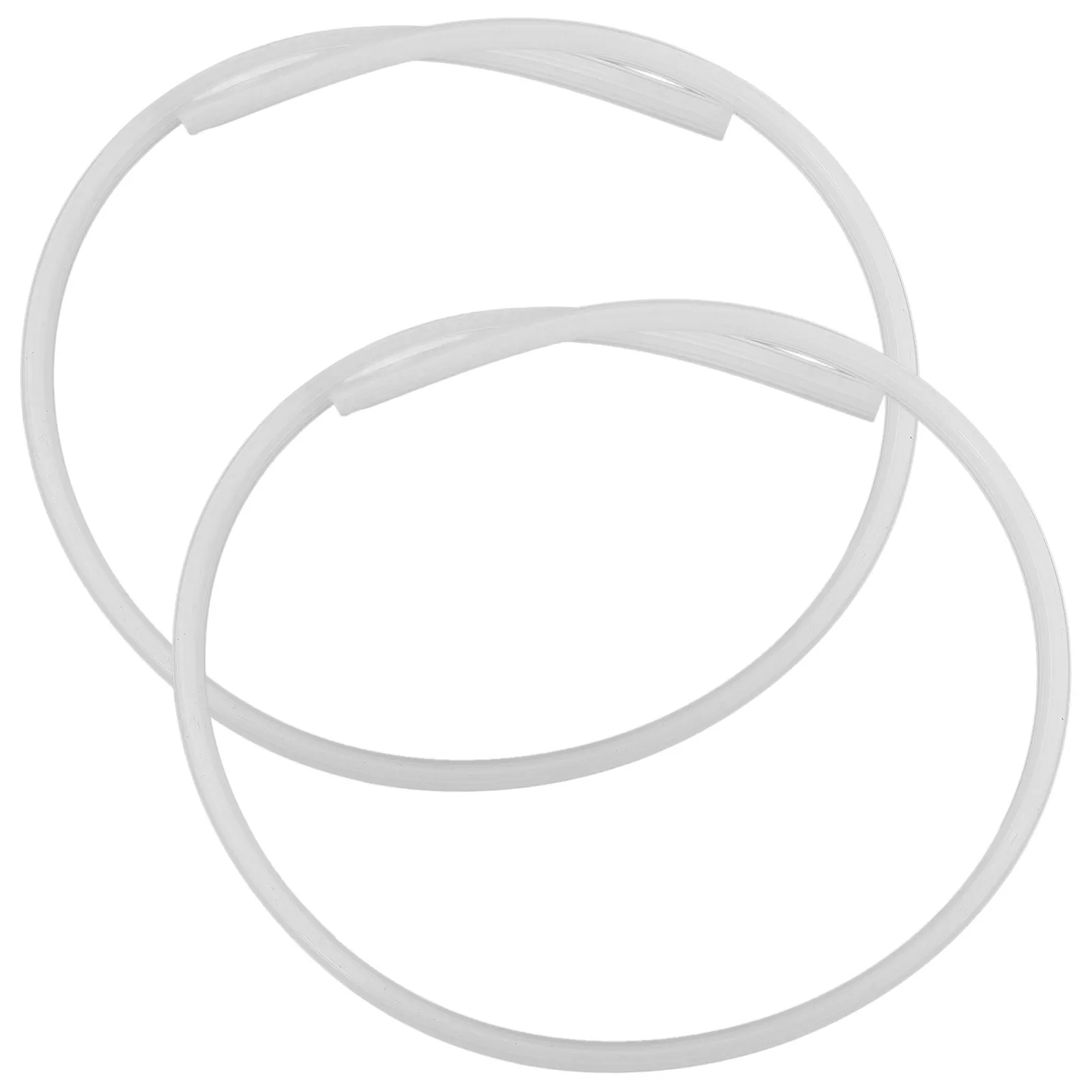 2 pcs Wiper Blades Replacement Strips Frameless Windshield Refills Repair Accessories Clear Quiet Effect High Temperature