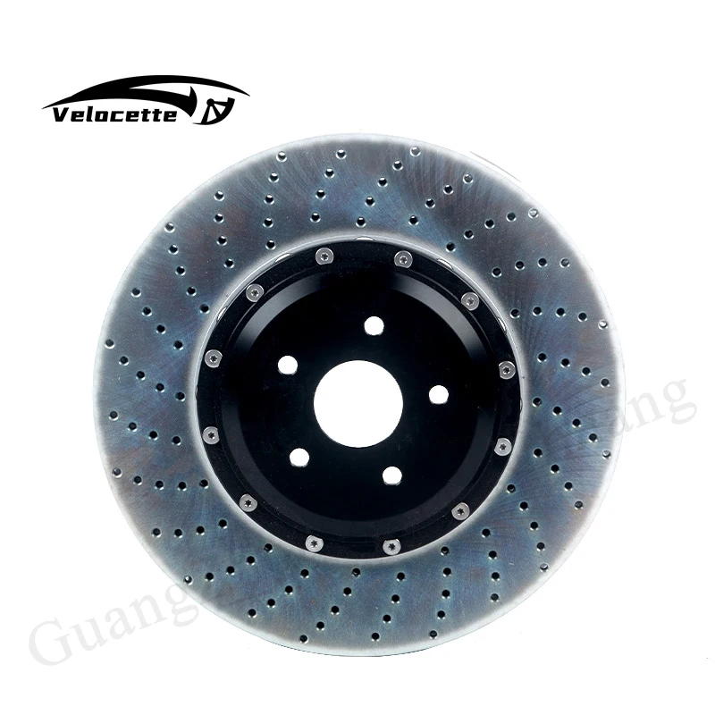 أنظمة فرامل السيارة 6 وعاء الفرامل الفرجار عالية الجودة مجموعة فرامل كبيرة 19z 380*36 مللي متر الدوار لتويوتا أودي RSQ8 2022 S4 B8 B9 Bmw E39