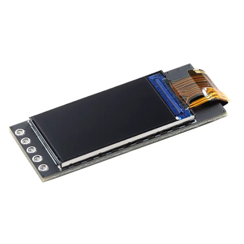 5pcs 0.96 inch TFT color LCD screen 80*160 UART serial communication screen SW32M55D4 development board module