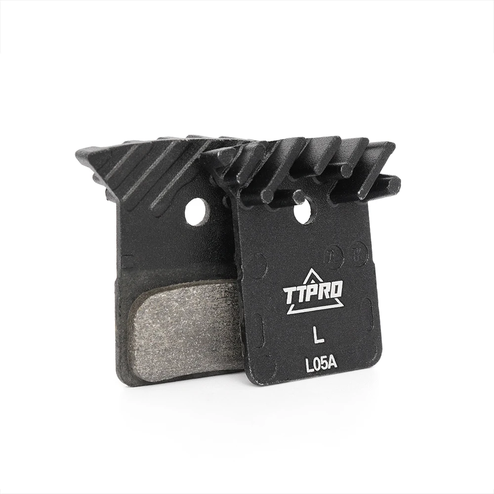 TTPRO L05A Metal Disc Brake Pad with Fin Road MTB Bike for M8100 M7100 R9150 R7100 R8050 Original Bicycle Parts