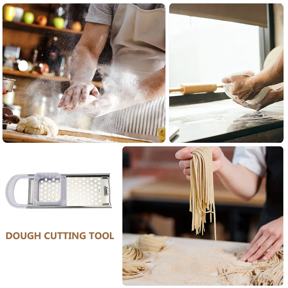 

Stainless Steel Dough Noodle Maker Machine Pasta Tool Kitchen Gadget Easy Use H Operated Food Prep Appliance