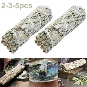 White Sage Sticks 4 Inch White Sage Incense Sticks White Sage Smudge Sticks for Meditation Smudging and Cleansing 10 best sales white sage - №7
