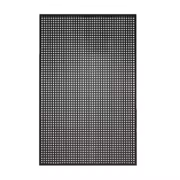 Wabi-sabi cross grid screen office stainless steel grille living room entrance modern minimalist wrought iron partition